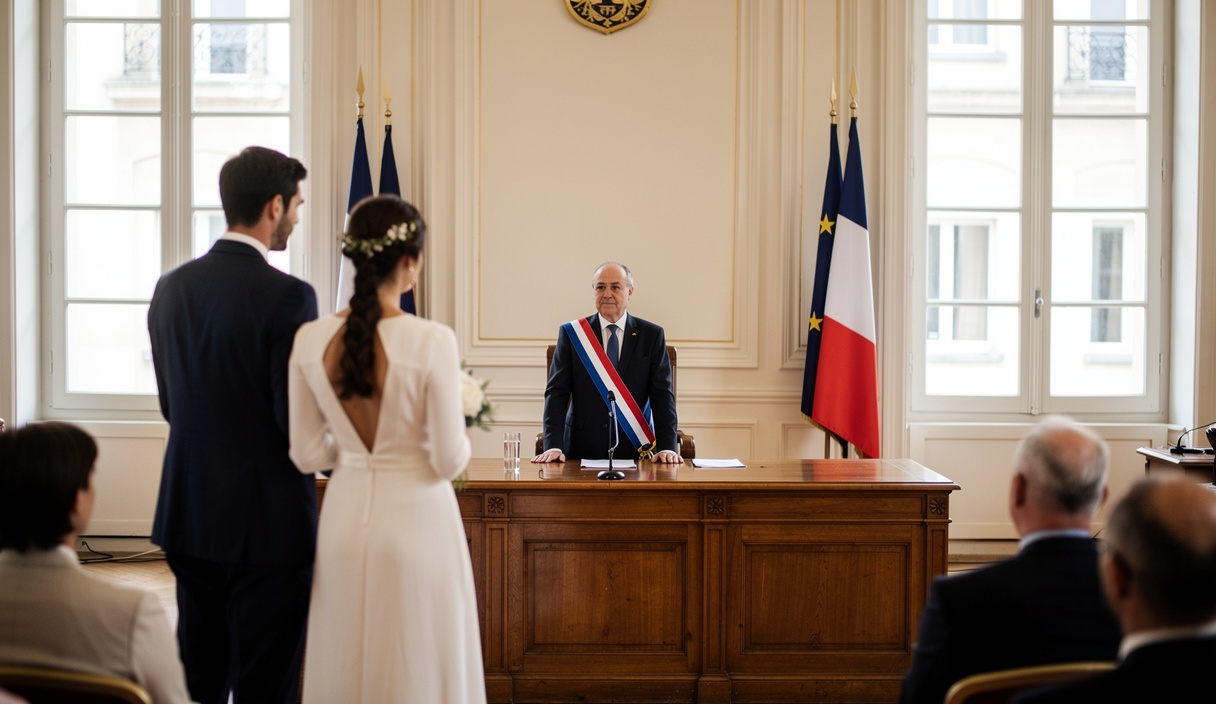 Mariage civil en mairie